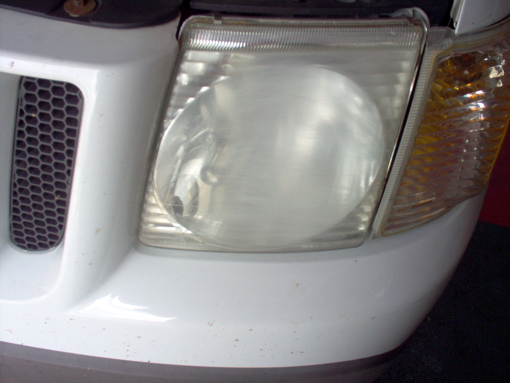 Headlight Before A2Z Automotive